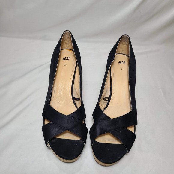Size 10 H&M Wedge Sandals - Picture 3 of 4